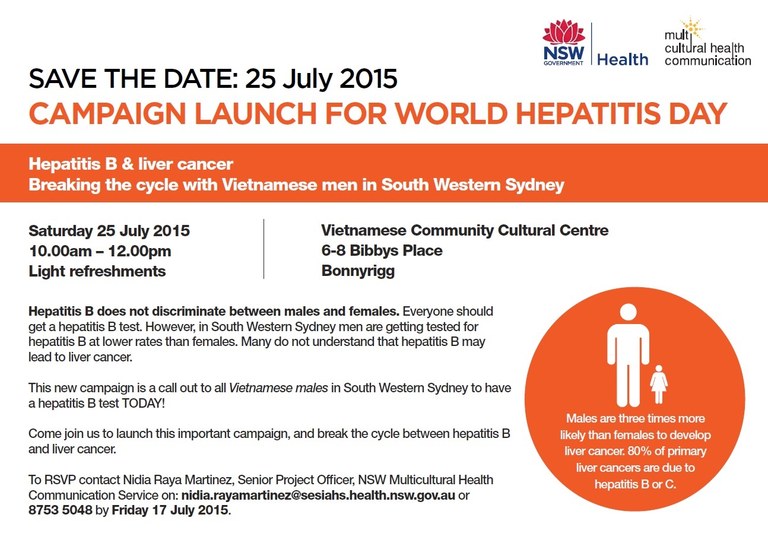 Campaign Launch for world hepatitis day